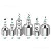 1~4SETS Ratchet Wrench High-quality Chrome Vanadium Steel 1/2 To 3/8 To 1/4 Adapter Cr-v Steel Auto Repair Premium Quality