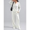 IHUASU Women's Fashion Casual Long Sleeve V Neck Pants Suits