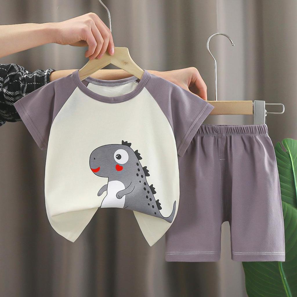 Kids Clothes Children's Sets Boys Girl T-shirt Shorts 2PCS Summer Cotton Short Sleeve Baby Children Clothing Toddler Suit
