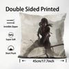 SShadow Of The TombB Raider Cushion Cover Plush Fabric Soft DoubleSided Printed Sofa Warm Winter Home Child Gift Pillow Case