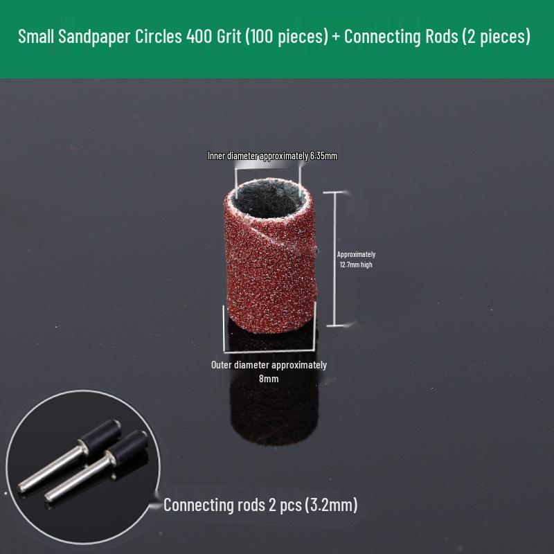 Electric Grinder Sanding Ring & Polishing Tool for Metal, Wood, and Rust Removal