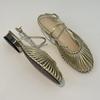 Designer Weave Hollow Flat Sandals Women Summer Sexy  Ankle Strap Slingback Sandals Comfortable Vacation Beach Shoes