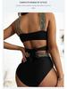 2023 European & American Women's Sexy Criss-Cross Backless Bikini Swimsuit