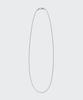 Musinsa Standard Cylinder Chain Necklace [Silver]