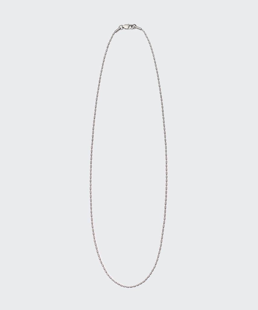 Musinsa Standard Cylinder Chain Necklace [Silver]