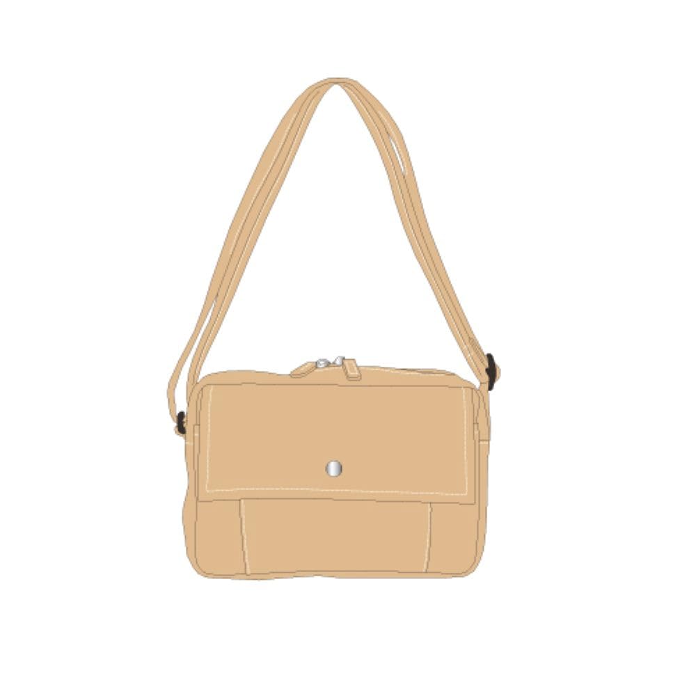 Canvas Mini Shoulder Bag 12-2194-DBE бежевый 5590₽
