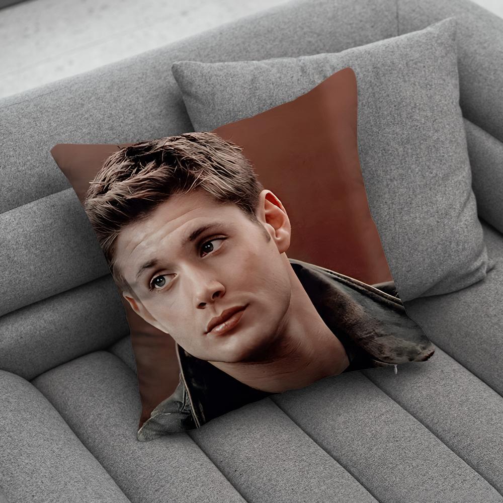 Celebrity DDean Winchester Pillow Case Soft Cushion Cases for Farmhouse Sofa Decor Home Decorations and Protector