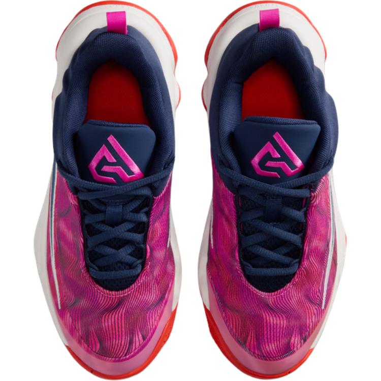 Nike Giannis Immortality 4 GS Picante Red Midnight Navy Kids Sneakers IH7662-600