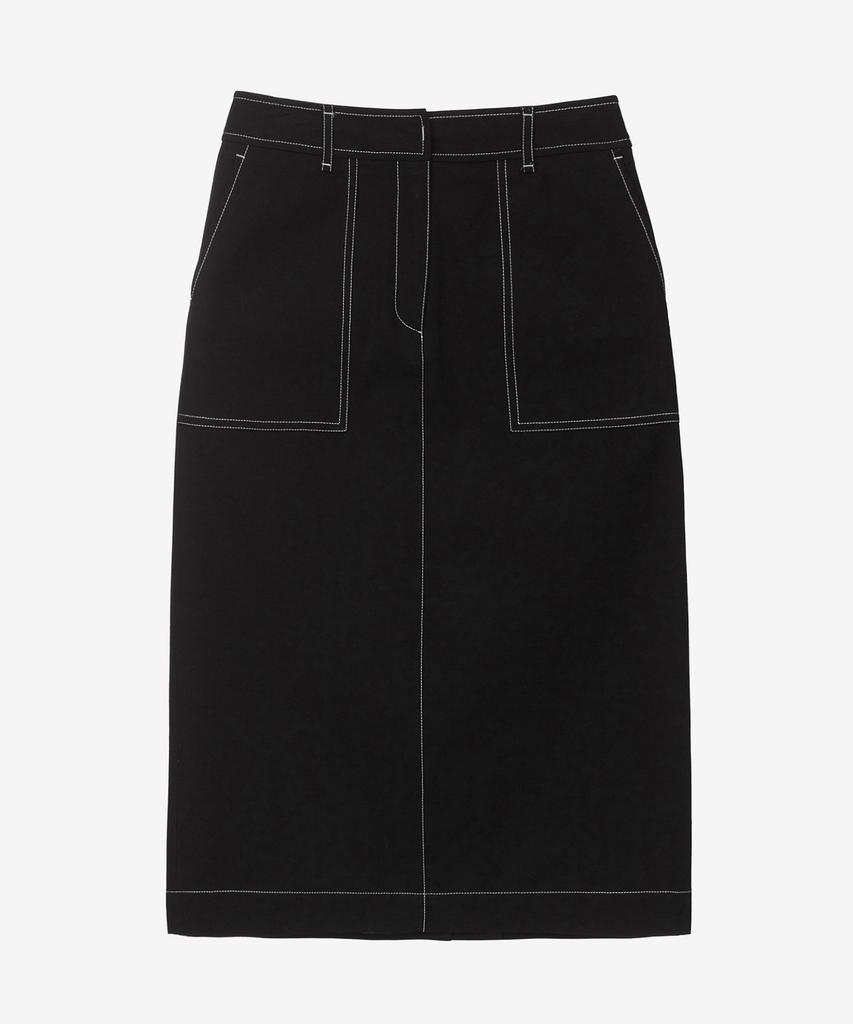 Mind Bridge Woman [W] H-Line Stitch Contrast Skirt - 2Color Mysk3204