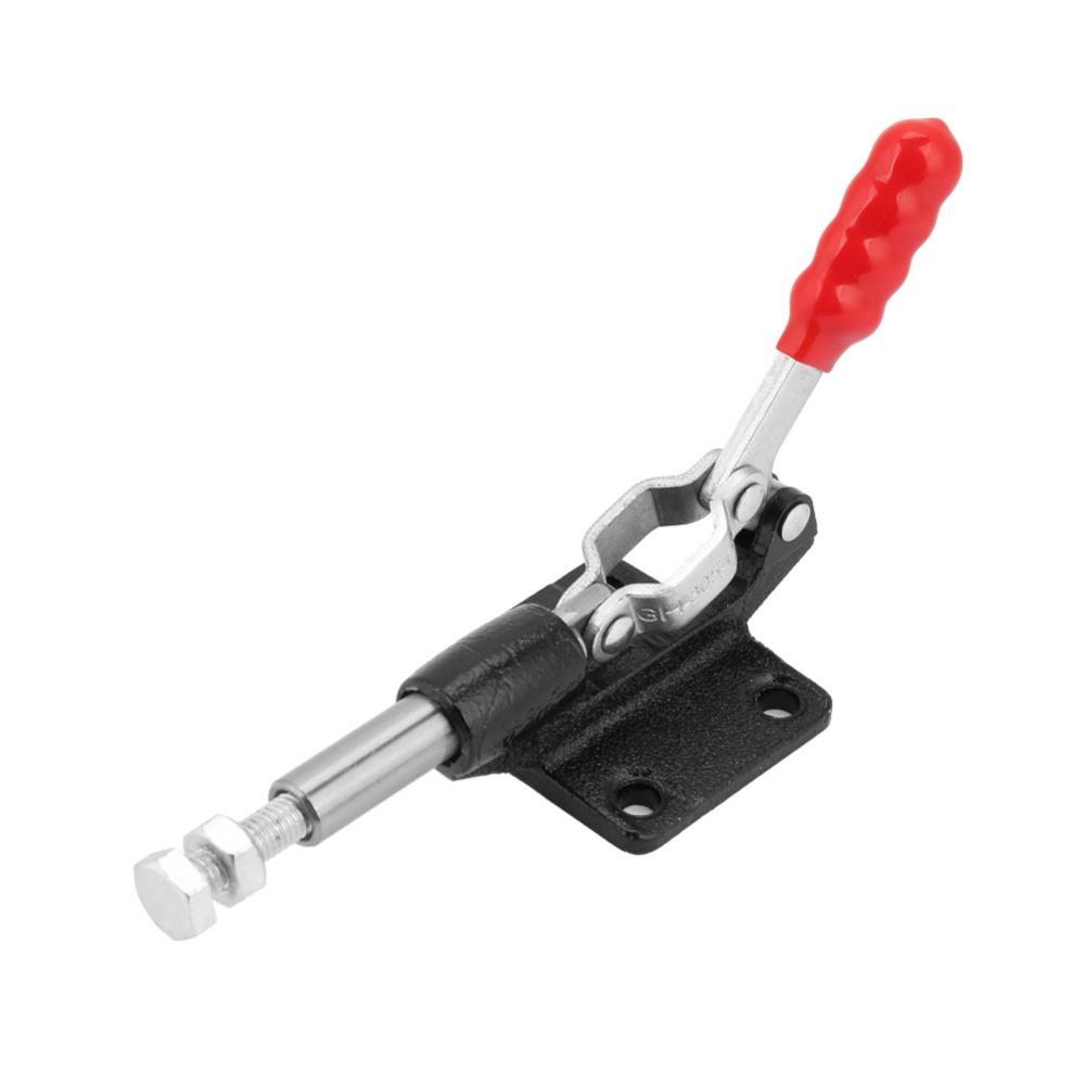 Iron Galvanized Quick Release Clamp 850lbs Capacity Push Pull Clamp Hand Tool Clamp  Woodworking