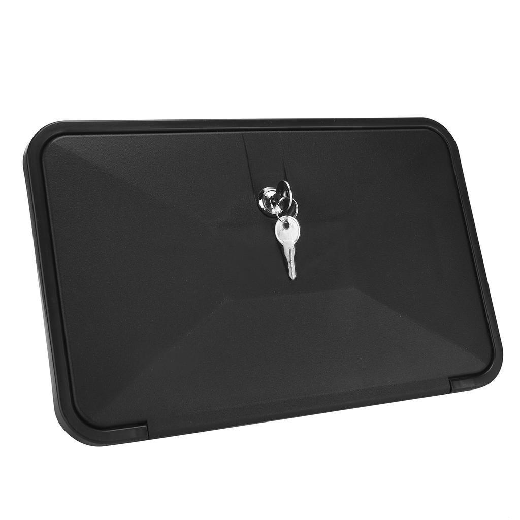 RV Shower Box RV Exterior Shower Box Kit Hot Cold Water Adjustable with Hose Lock Keys Exterior Shower Box for Motorhome