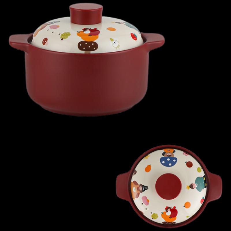 High-Temperature Ceramic Casserole Pot