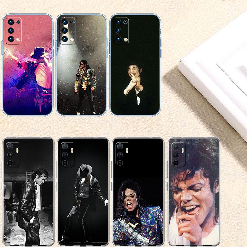 M-Michael J-Jackson Transparent Phone Case for Motorola Moto G7 G8 G9 G84 G85 G73 G24 G15 Z2 Play Power Plus