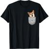 Welsh Corgi Pembroke Brusttasche für Hundebesitzer T-Shirt