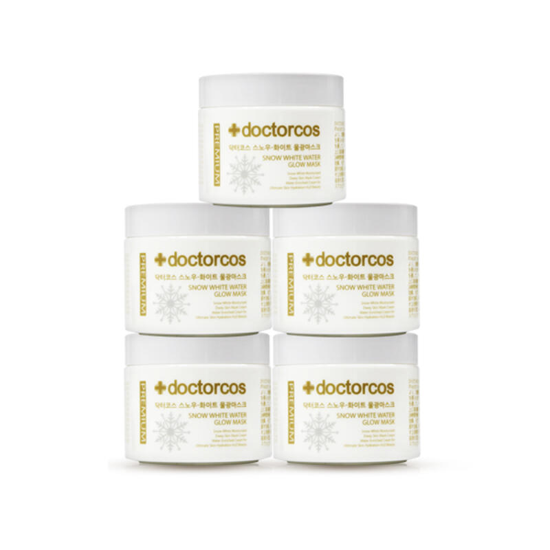 Doctorcos Snow White Water Glow Moisture Cream 110ml x 5