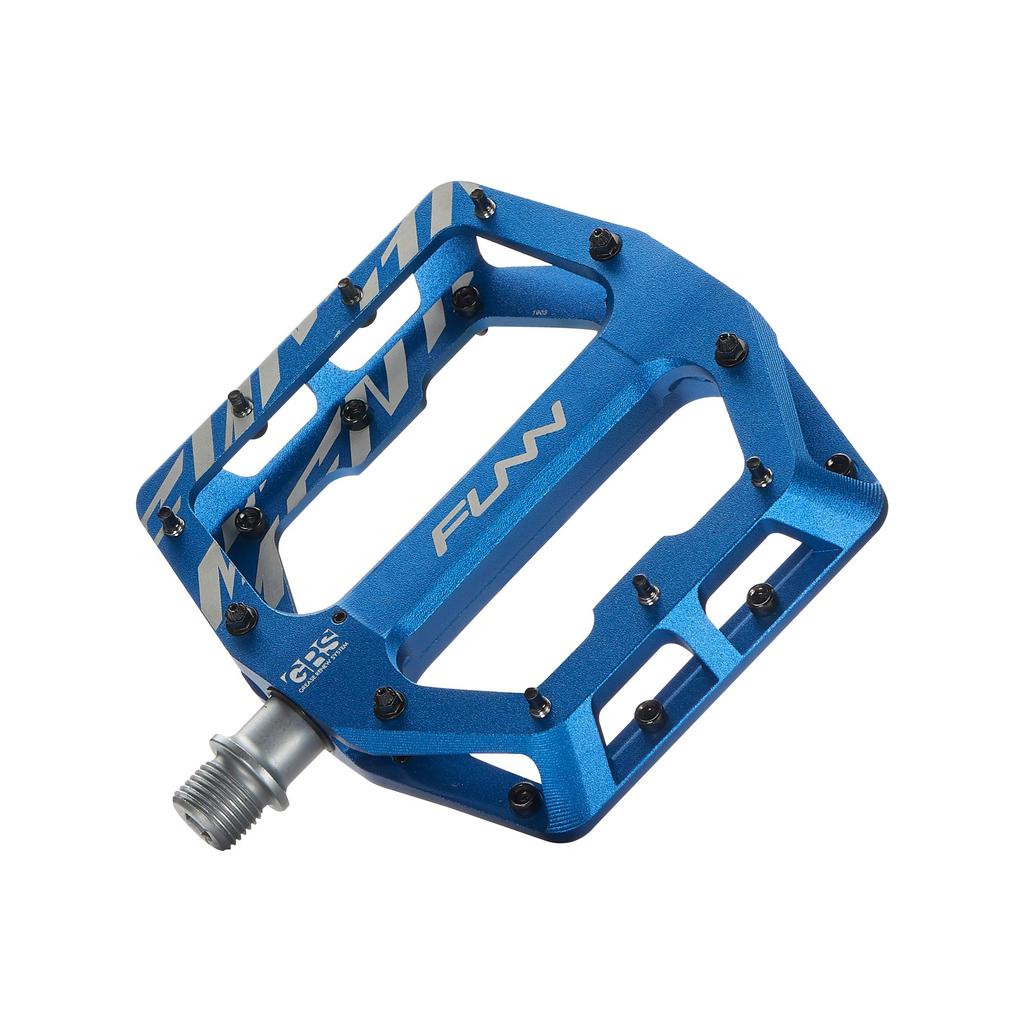 Funn Fundamental MTB Pedals Lightweight Large Area Flat Pedals Suitable for Mountain Road Cross BMX Gravel Bikes Bicycle Pedals Steel Axle - - Bikes,