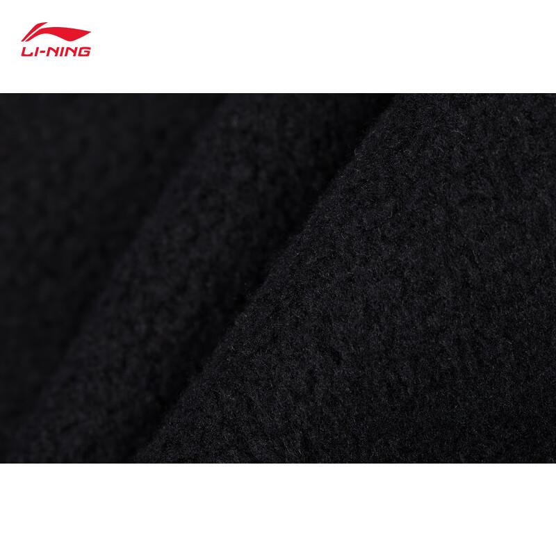 Li-Ning Men's Fleece-Lined Hooded Sweatshirt AWDVA43