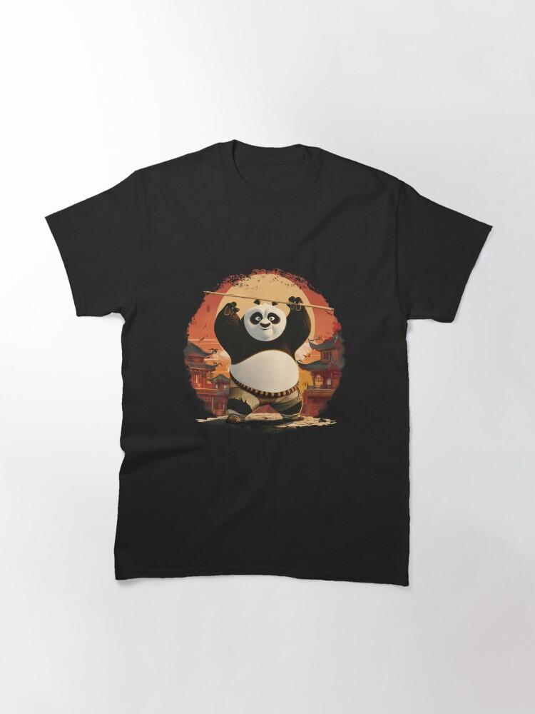 Kung Fu Panda Panda Kung Fu Klassisches T-Shirt
