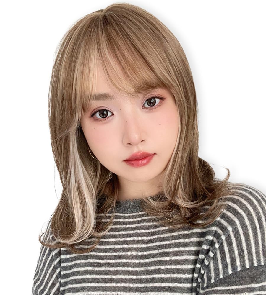 

Парик Brightlara Bare Skin, Средний завиток, Женский, Медицинский класс, Полный парик, Бамбуковый парик, hf1936-TRZ-M