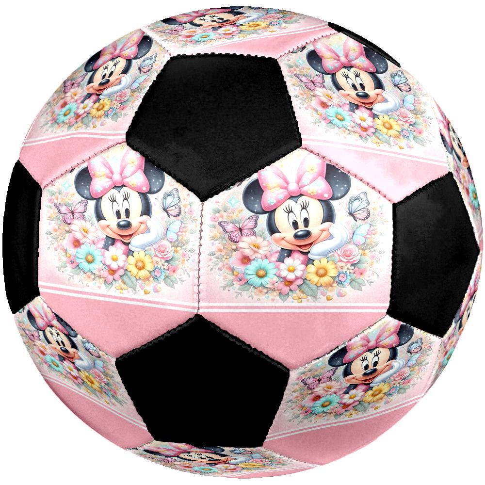 Minnie Theme Size 5 Soccer Ball, Suitable for Both Indoor and Outdoor Matches, a Gift Suitable for Everyone.