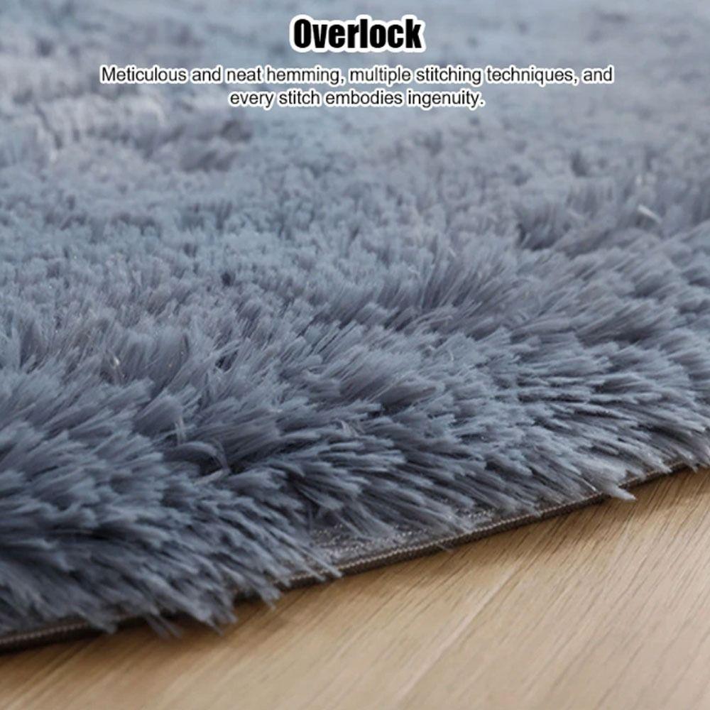 Thickened Living Room Rugs Soft Plush Foot Mat Round Carpet  For Living Room Home Decor Bedroom