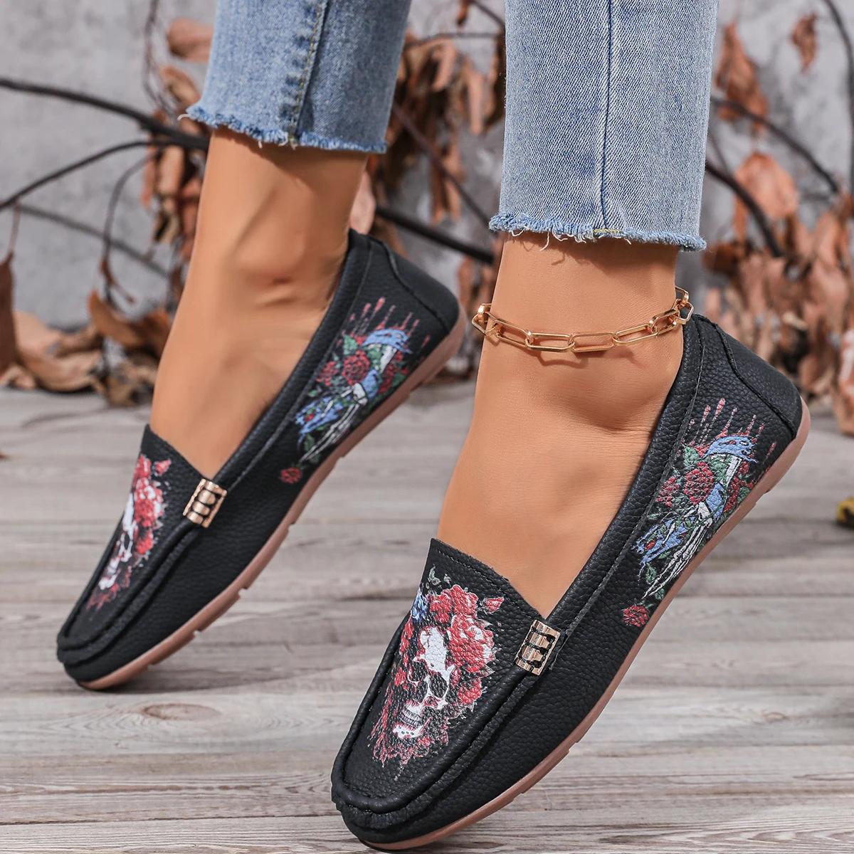 

Женские туфли на плоской подошве 2024 года, новые модные туфли на весну и лето, высококачественные туфли с круглым носком, женские дышащие повседневные кроссовки на плоской подошве для женщин 36 чёрный