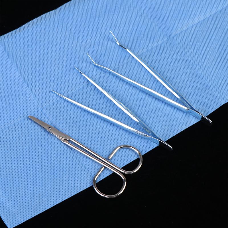 1 Set Debridement Suturing Disinfection Wound Care Tool Kits New Sterile Disposable Dressing Replacement Tool Kit