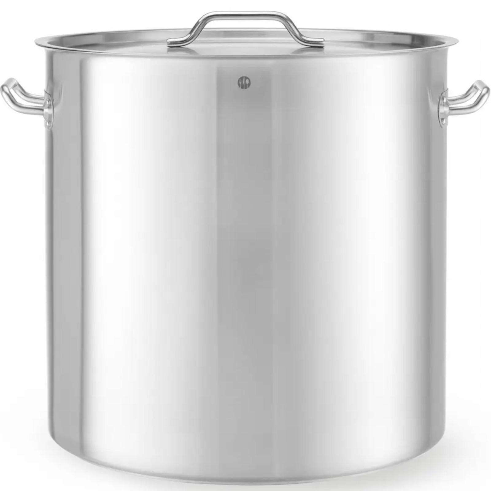 Budget Line Topf mit Deckel 98 l Durchmesser 50 cm - Hendi 835104 98 L / 50 cm