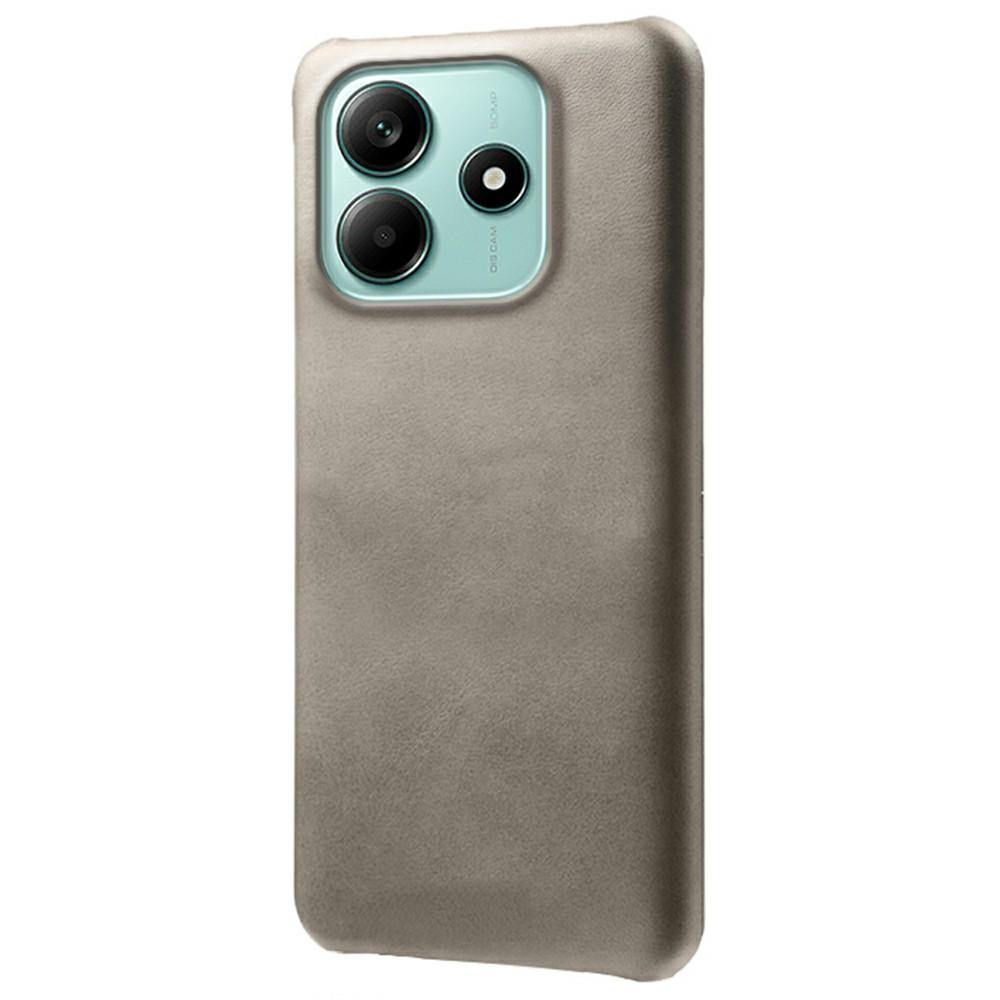 For Xiaomi Redmi Note 14 5G Case Calf Texture PU Leather Hard PC Protective Phone Cover