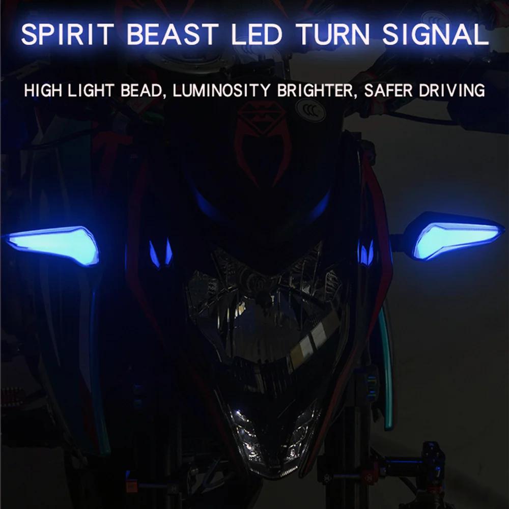 1 Paar Motorrad LED Blinker Blinker Blinker für Kawasaki / Suzuki / Yamaha / cbr650f Tagfahrlicht Blinker Lampe