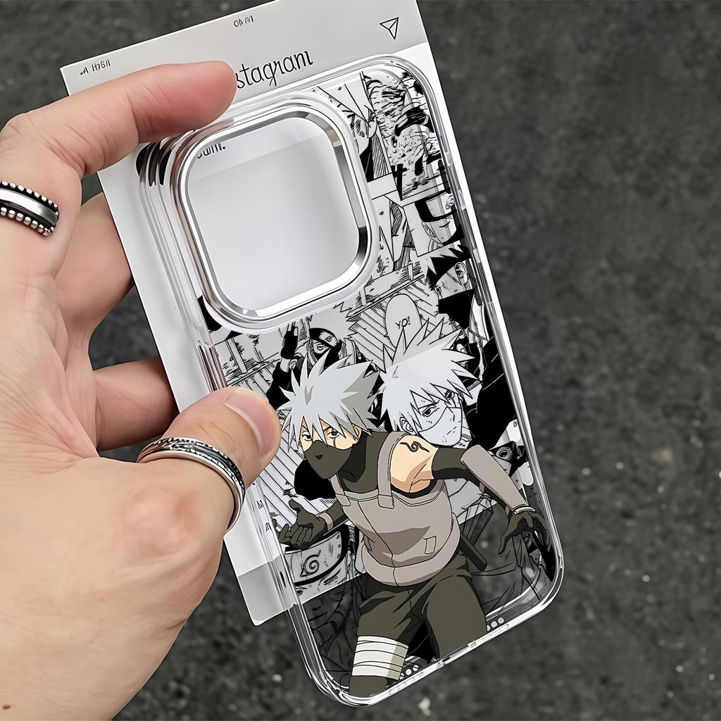 Anime Hatakes Kakashis Phone Case For iPhone 17e 17 16e 16 15 14 13 12 11 mini Pro Max X XR XSMAX 8 7 Air Plus Clear
