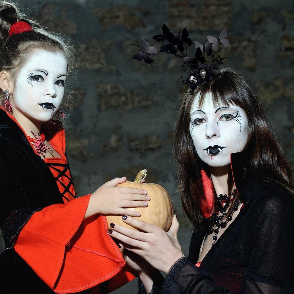 Gothic Styles Branch Design Resin Hair Band For Women Dark Elegant Head Accessory Party Halloween Costume Decoration