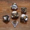 DIYBravo Silicone Mold, Dice Shape, Polyhedron, 10 Types, 10 Sets, Numbers, DIY Epoxy Resin, UV Resin, Tabletop Game, Mahjong, Keychain, Pendant (Dice