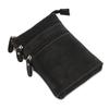 Herentas van Crazy Horse-leer, crossbodytas, verticale telefoonhouder, herenheuptas van gelaagd rundleer