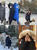 Big Goose 01 Unisex Winter Down Jacket with Fur Collar