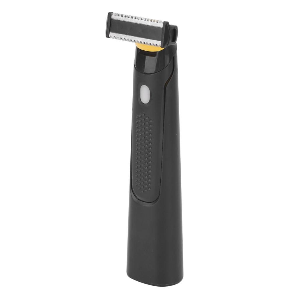 Unisex Electric Trimmer T Shaped Washable Cutter Head 3 Guide Combs Hair Removal Shaver
