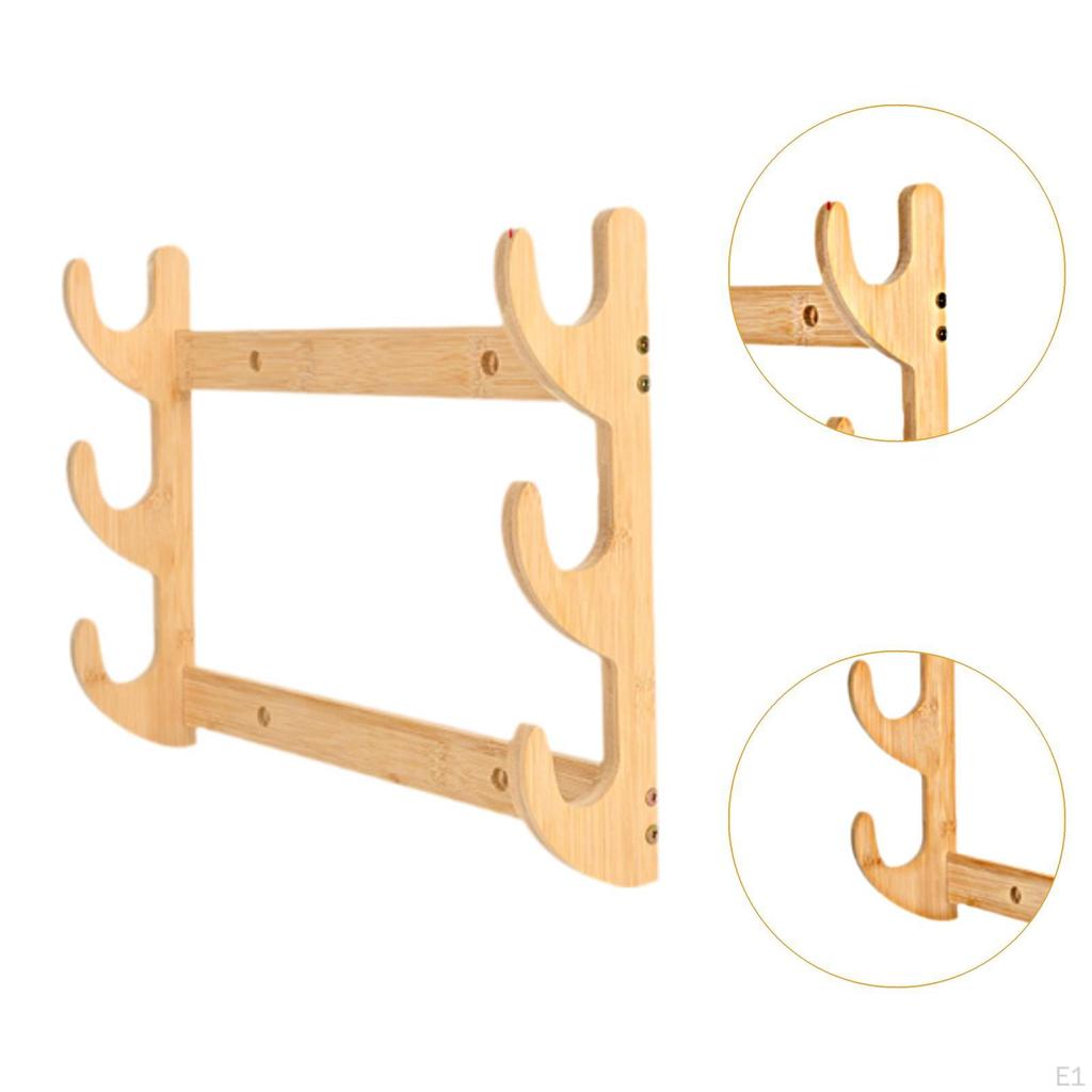 Bow Rack Wall Holder Classical Space Saving for Shopping Malls Retail Stores