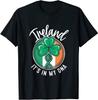 Ireland - It's In My DNA Irish Flag Classic Tee T-Shirt Size M To 3XL