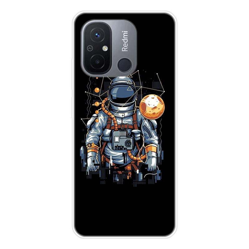 For Xiaomi Redmi 12C 12 C Redmi12C Case Soft Silicone Back Cover Cartoon Phone Case Diversification