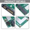 Laptops Mini PCIE SSD Expansion Card mSATA SSD To 2.5in SATA3 Conversion Adapter 6Gbps Fast Transfer