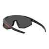 Prada Logo Plastic Irregular Frame Sunglasses Men sunglasses Black PS04WSDG006F