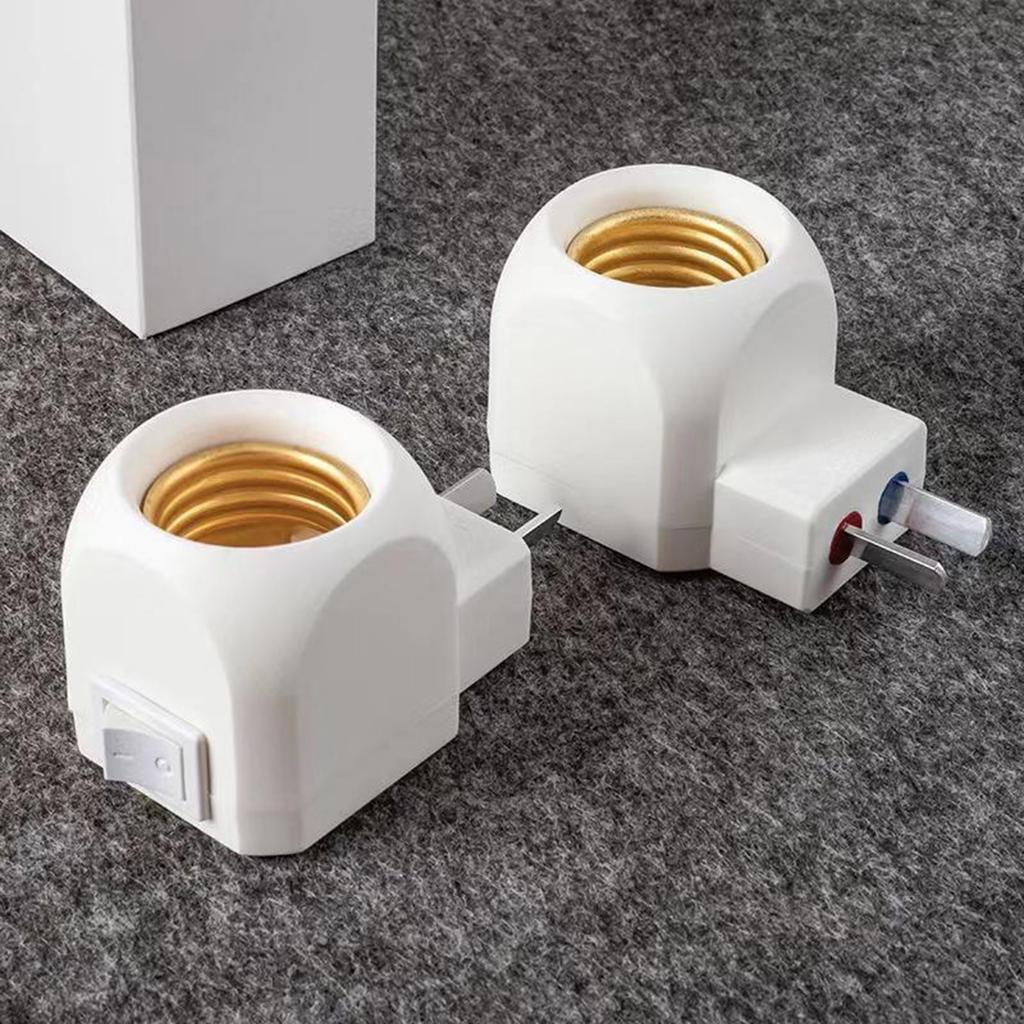 E27 Lamp Holder Adapters Swivels Plugs Switches Control For Ceiling Lights Aquarium Energy Saving 100W Rateds