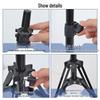 1.6m Foldable Mannequin Head Tripod for Hairdressing