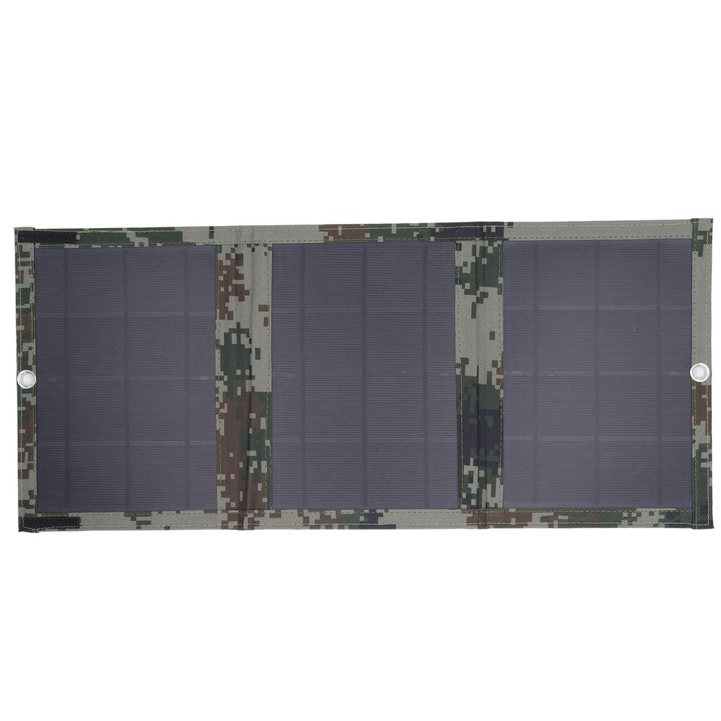 Foldable Solar Power Panel 21W Lightweight Portable Space Saving Waterproof Solar Charger Panel for