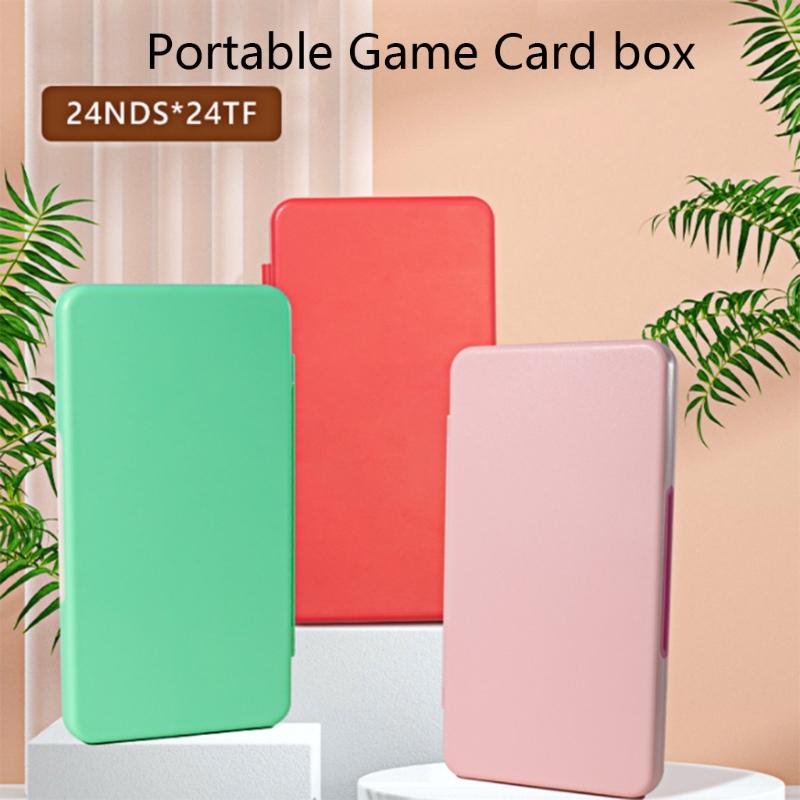 Good-Looking Game Card Box SD Cards Cartridge Storage Box for Switch/lite