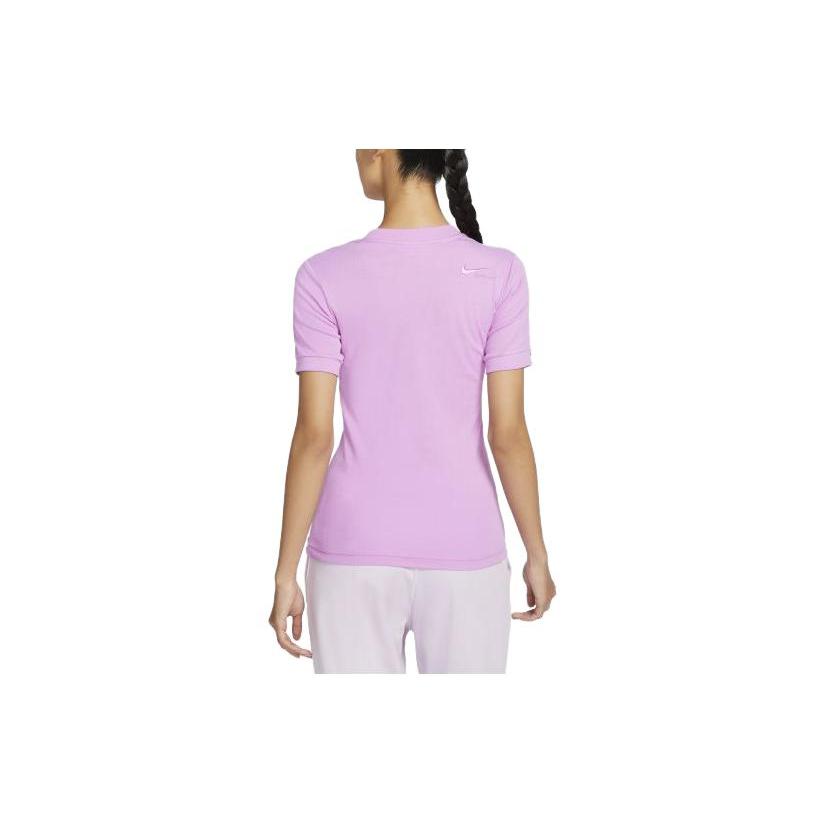 New Nike T Shirts Women's Impact Fuchsia DV8217-532