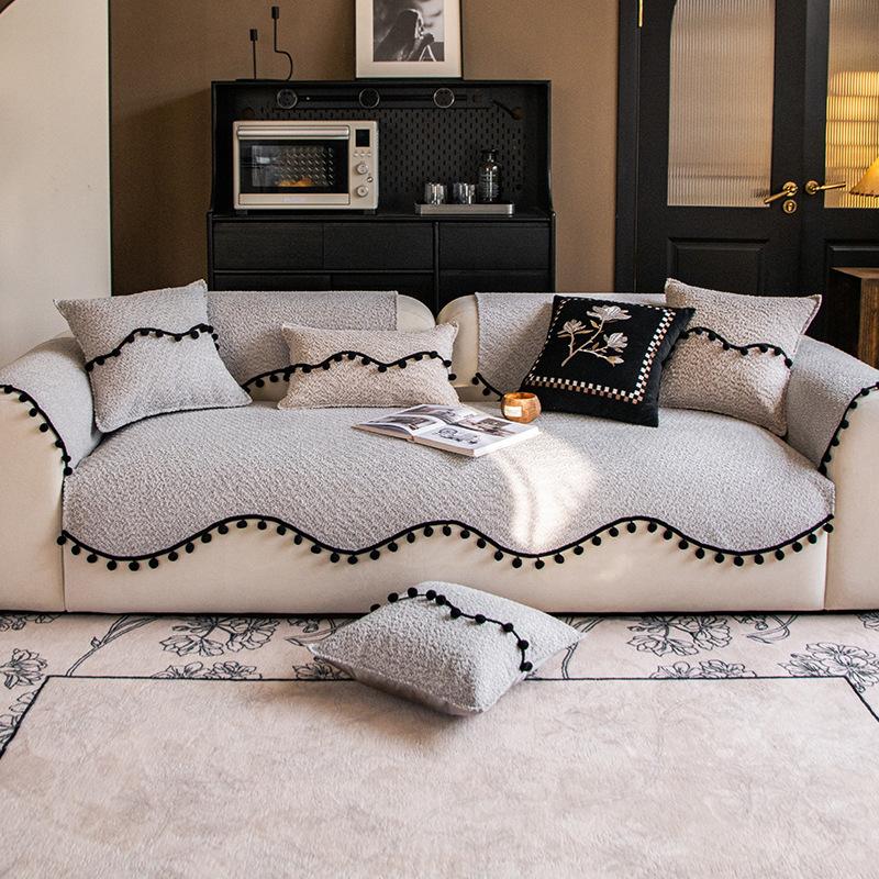 Special-Shaped Sofa Cushion  New Four-Season Universal Non-Slip One-Piece Irregular Sofa Seat Cushion Cover
