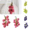 Funny Grapes Plush Toy Doll Unique Fruit Decorative Pendant For Creative And Quirky Decoration Short Plush Stuffed Toy
