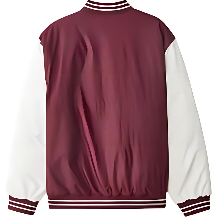 Skechers Sports Lifestyle Series Minimalist Retro Loose Long Sleeve Baseball Jacket Men Jackets Dusty-Pink L324U110-02C9
