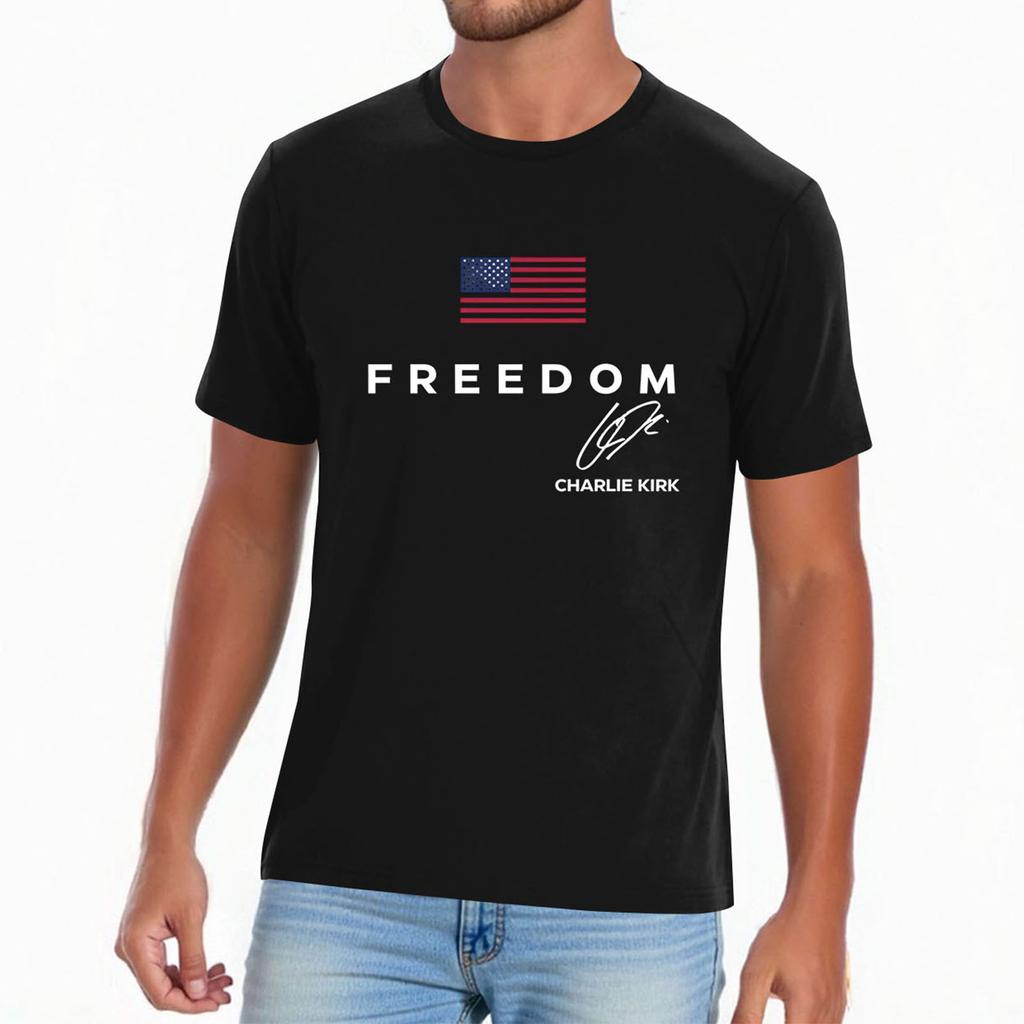 Men's Casual Daily Printed Top Round Neck T-shirt